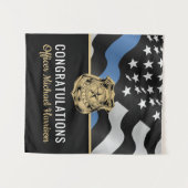 警察官学校卒業党法執行部 タペストリー (正面(横))