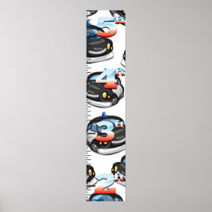 警察官成長チャート ポスター