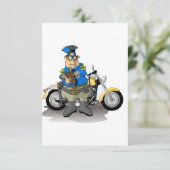 警察官書のAチケット招待状 招待状 (スタンド正面)