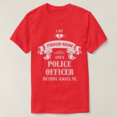 警察官母マザーズの日 Tシャツ (デザイン正面)