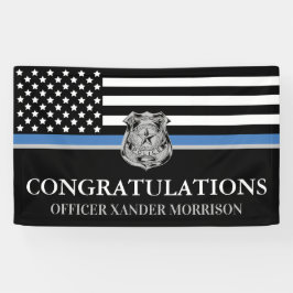 警察官法執行卒業党 横断幕