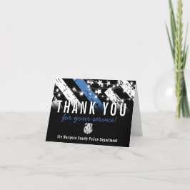 警察官法執行第一応答者 サンキューカード