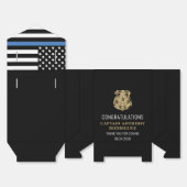 警察官法執行退職パーティー フェイバーボックス (見開き)