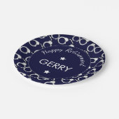 警察官法執行退職パーティー ペーパープレート (アングル)