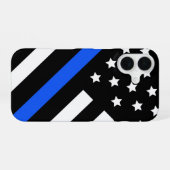 警察官用携帯電話ケース iPhone 16ケース (裏面横)