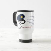 警察官祈りの言葉事務所デスティニー・デスティニー トラベルマグ (正面左)