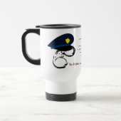 警察官祈りの言葉事務所デスティニー・デスティニー トラベルマグ (左)