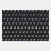 警察官薄型ブルーライン警官バッジ ラッピングペーパーシート (正面2)