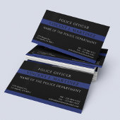 警察官薄青ライン警察部 名刺