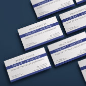 警察官薄青ライン警察部 名刺