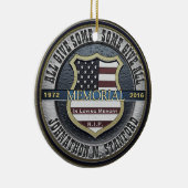 警察官記念碑 セラミックオーナメント (右)