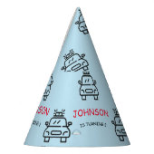 警察官誕生日 パーティーハット (左)