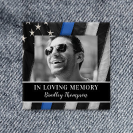 警察官追悼式 缶バッジ