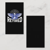 警察官退職した年金受給者逮捕 名刺 (正面/裏面)