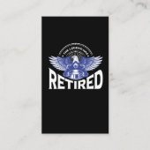 警察官退職した年金受給者逮捕 名刺 (正面)