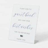 警察官退職パーティーゲストブックサイン 台座サイン (正面)