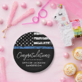 警察官退職パーティー法執行機関 ペーパープレート (パーティー)