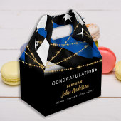 警察官退職パーティー薄い青い線 フェイバーボックス