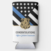 警察官退職法執行 スリム缶クーラー (裏面)