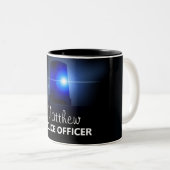 警察官 | オリジナル ツートーンマグカップ (正面右)