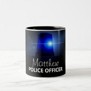 警察官   オリジナル ツートーンマグカップ