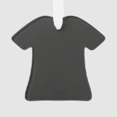警察官 クリスマスTシャツ オーナメント (裏面)