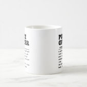 警察官 コーヒーマグカップ (中央)