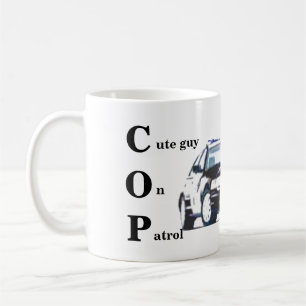 警察官 コーヒーマグカップ