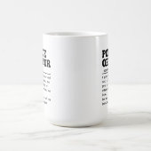 警察官 コーヒーマグカップ (中央)