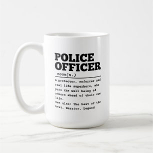 警察官 コーヒーマグカップ