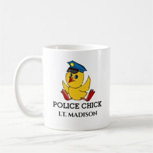警察官 コーヒーマグカップ