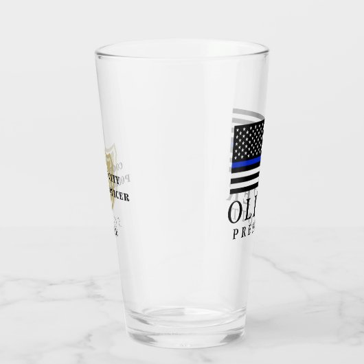 警察官|サービス記念日 タンブラーグラス (右)