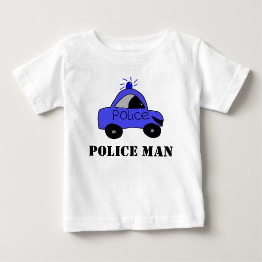 警察官 ベビーTシャツ (正面)