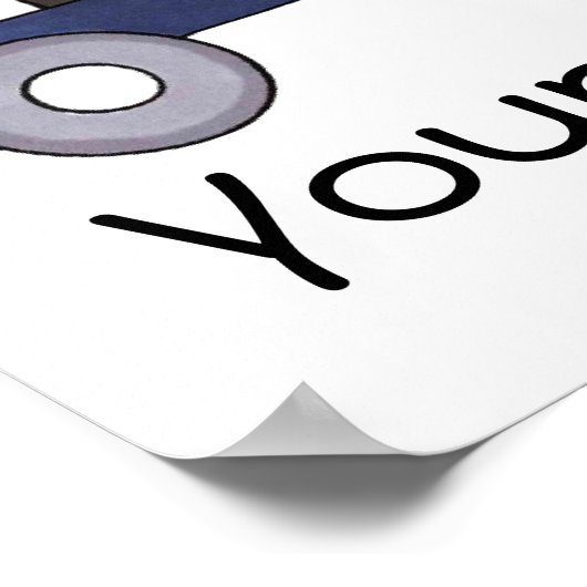 警察官 ポスター (角)