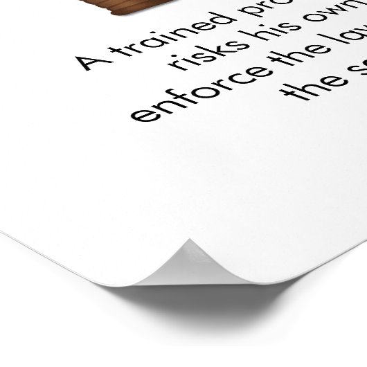 「警察官」ポスター ポスター (角)