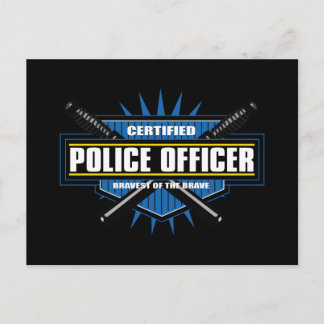 警察官 ポストカード