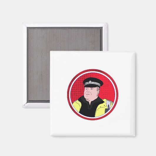警察官 マグネット (正面/裏面)