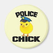 警察官 マグネット (正面)