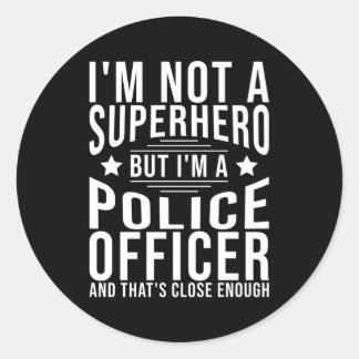 警察官 ラウンドシール