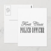 警察官：一級警察官 ポストカード (正面/裏面)