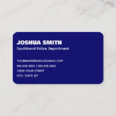 警察官 名刺 (裏面)