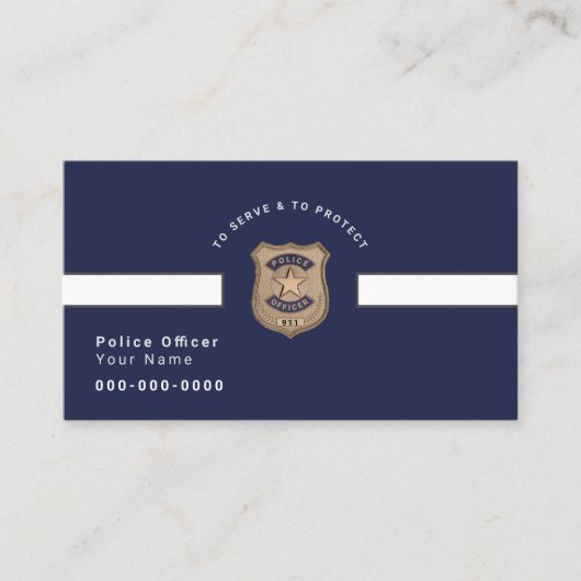 警察官 名刺 (正面)