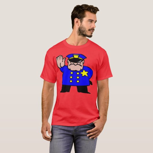 警察官 – 父の日 Tシャツ (正面フル)