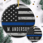 警察官 – 米国国旗の薄い青い線 セラミックオーナメント<br><div class="desc">私たちのシンブルーライン旗警察のオーナメントを紹介し、あなたの休日の装飾に完璧な追加とあなたの人生の法執行役員のための思慮深い贈り物。このアメリカのインスパイア旗オーナメントははっきりした、毎日働く勇敢な男女と私たちのコミュニティに敬意を表す青い列を備え保護ている。素材を使高品質って作られたこのオーナメントは最後まで作られ、木やリースに永続的な印象を与える。退職や卒業、単に少し余分な勇気付けられるが必要な場合でも、警察の警察官に感謝の気持ちを示すには完璧な方法である。この警パーソナライズされた察オーナメントは、巡視官や副官から首長、刑事、保安官まで、あらゆる階級の将校にとって最適だ。特別な功績素晴らしやマイルストーンを記念し、あらゆる大事な行事に対して思いやりある贈り物をする方法である。今日あなたのご注文と私たちのコミュニティを安全に保つ勇敢な男性と女性に対す保るあなたの支援を示しなさい。</div>