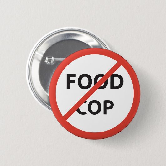 警察官 缶バッジ (正面&裏面)