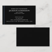 警察官 警察署 名刺 (正面/裏面)