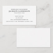 警察官 部署 法執行機関 名刺 (正面/裏面)