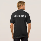 警察官Tシャツ スウェットシャツ (裏面フル)
