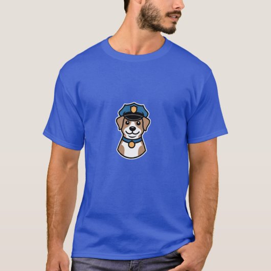 警察官Tシャツ Tシャツ (正面)