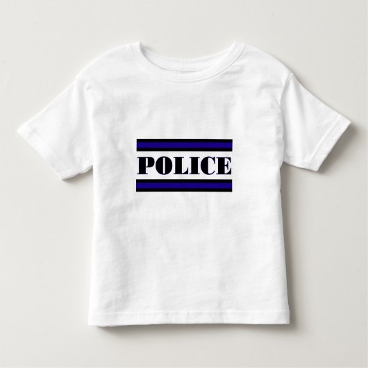警察家族 トドラーTシャツ (正面)